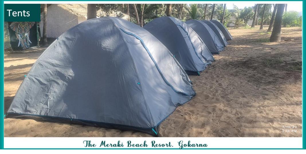 The Meraki Beach Resort Gokarna  Kültér fotó