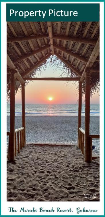 The Meraki Beach Resort Gokarna  Kültér fotó